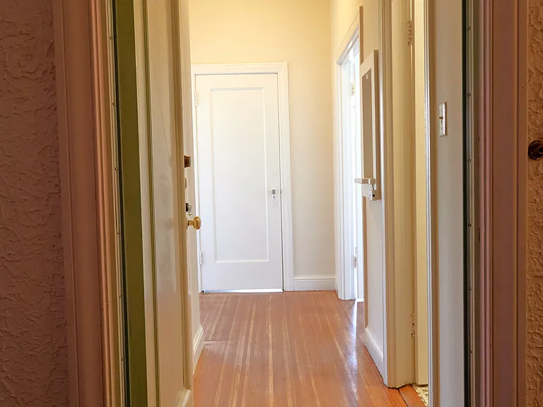Apt unit front door opened