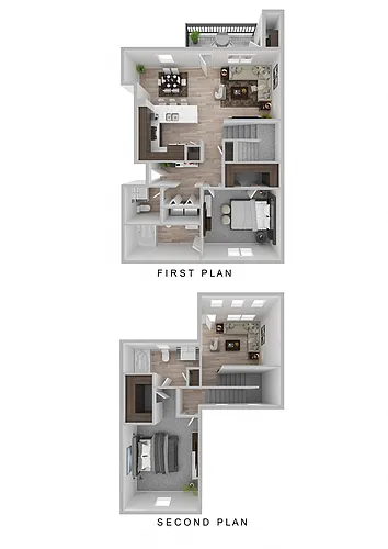 Floor plan Sienna (Townhome)