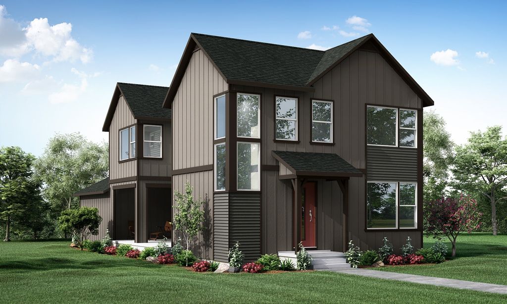 Newton Plan, Trailside Alley Load - Single Family Homes