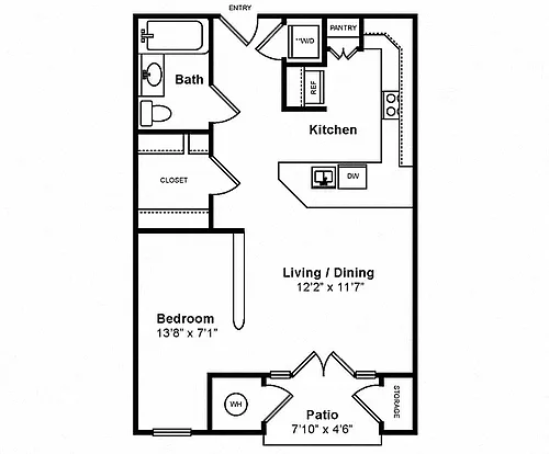 Floor plan Messina