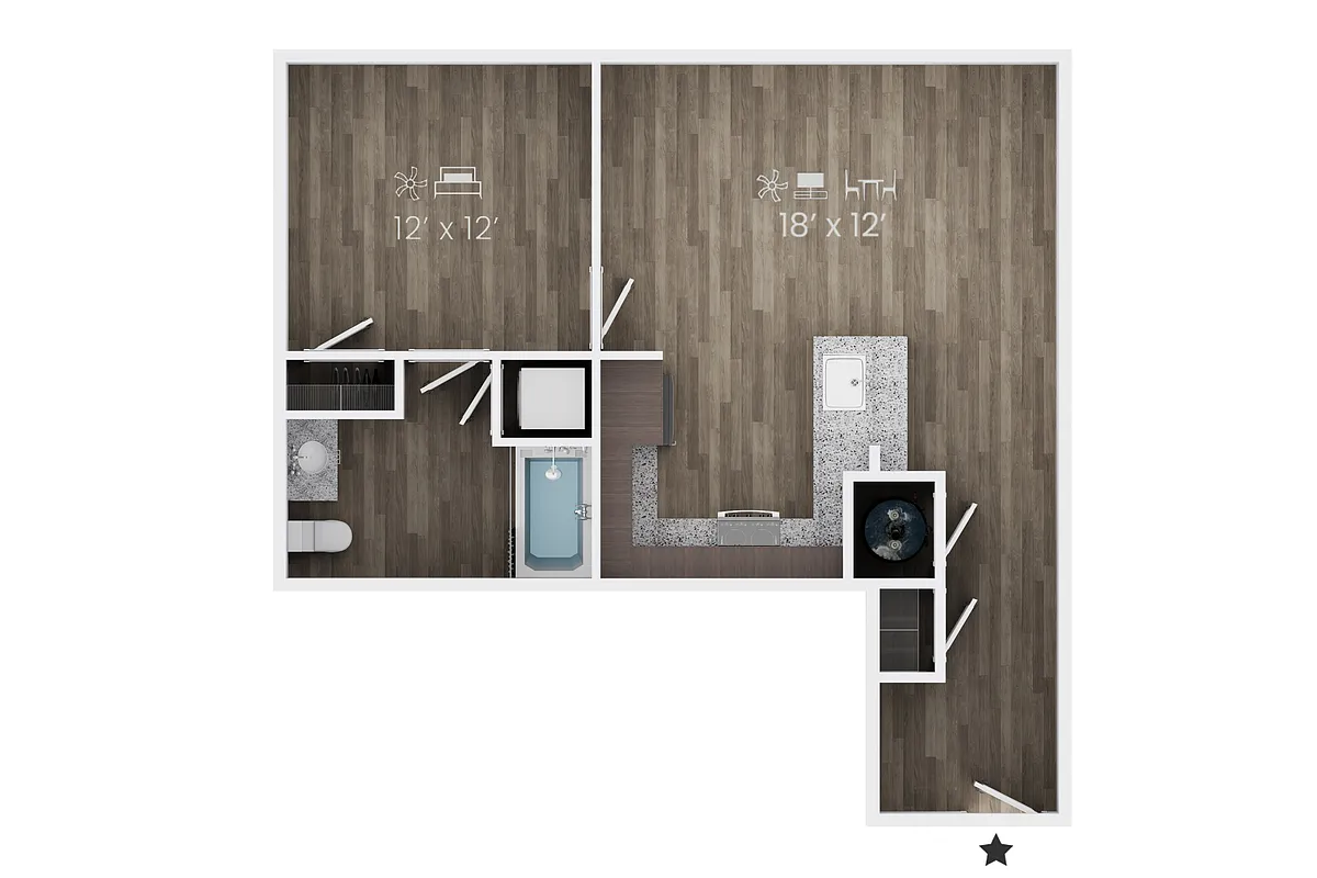 Floor plan A2