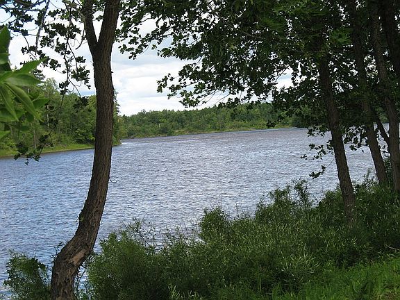Canada in the background