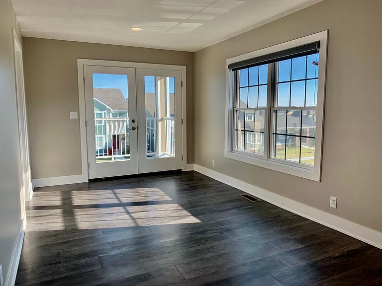Large windows offer great neighborhood views