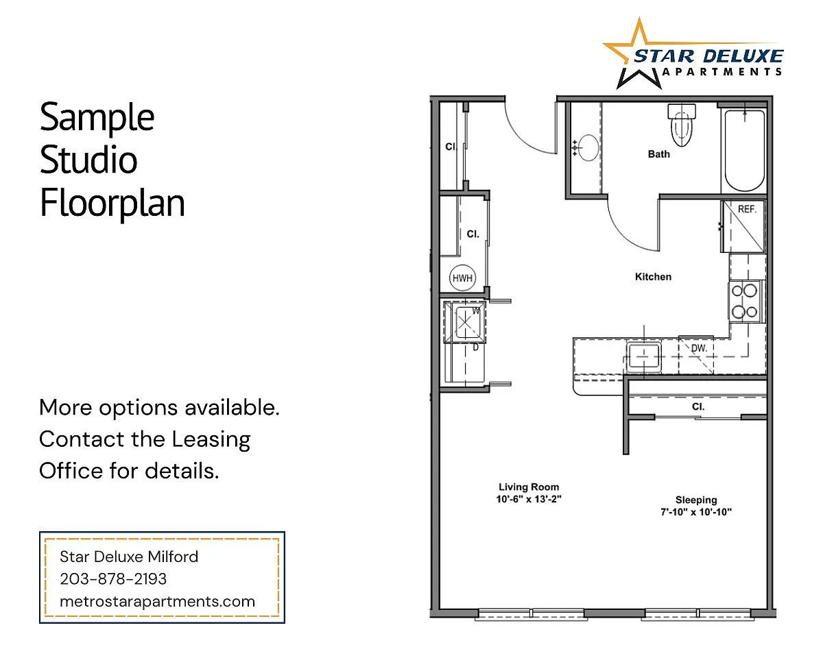 Floor plan Studio