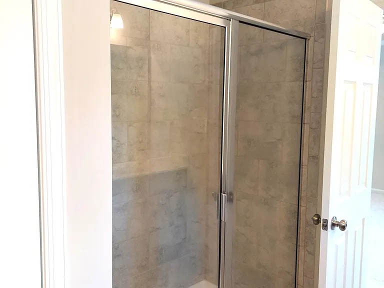 2nd floor -Master bath shower