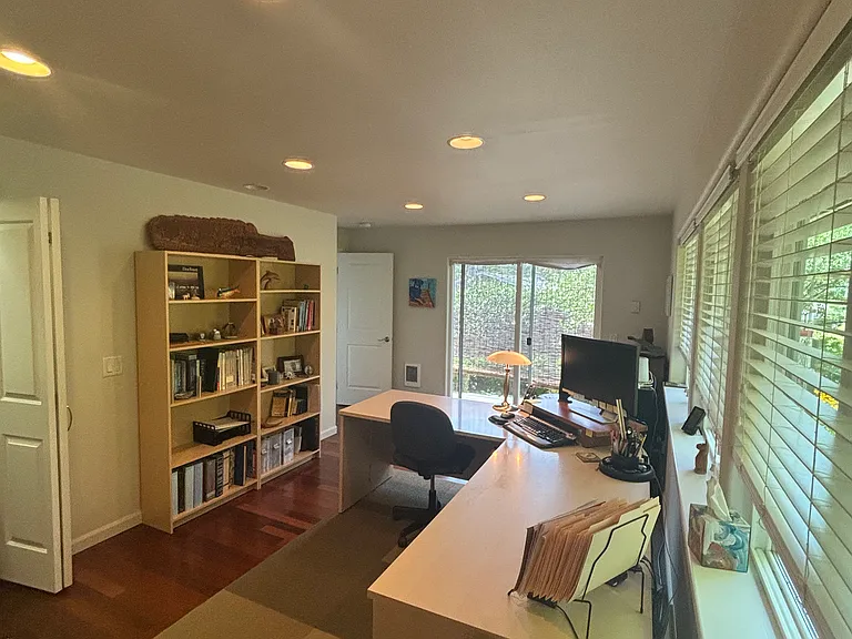 office looking west