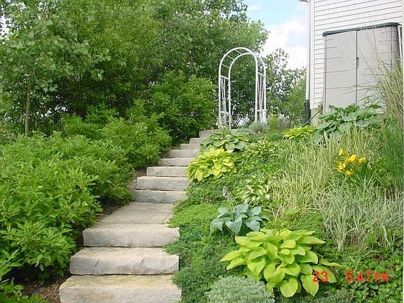 LIne Stone Walk / Steps