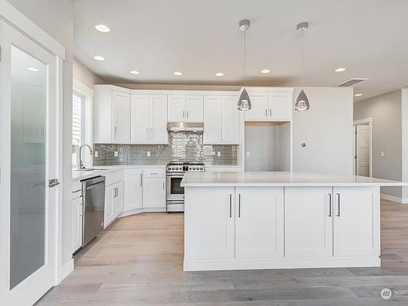 Kitchen comes with refrigerator and added counters