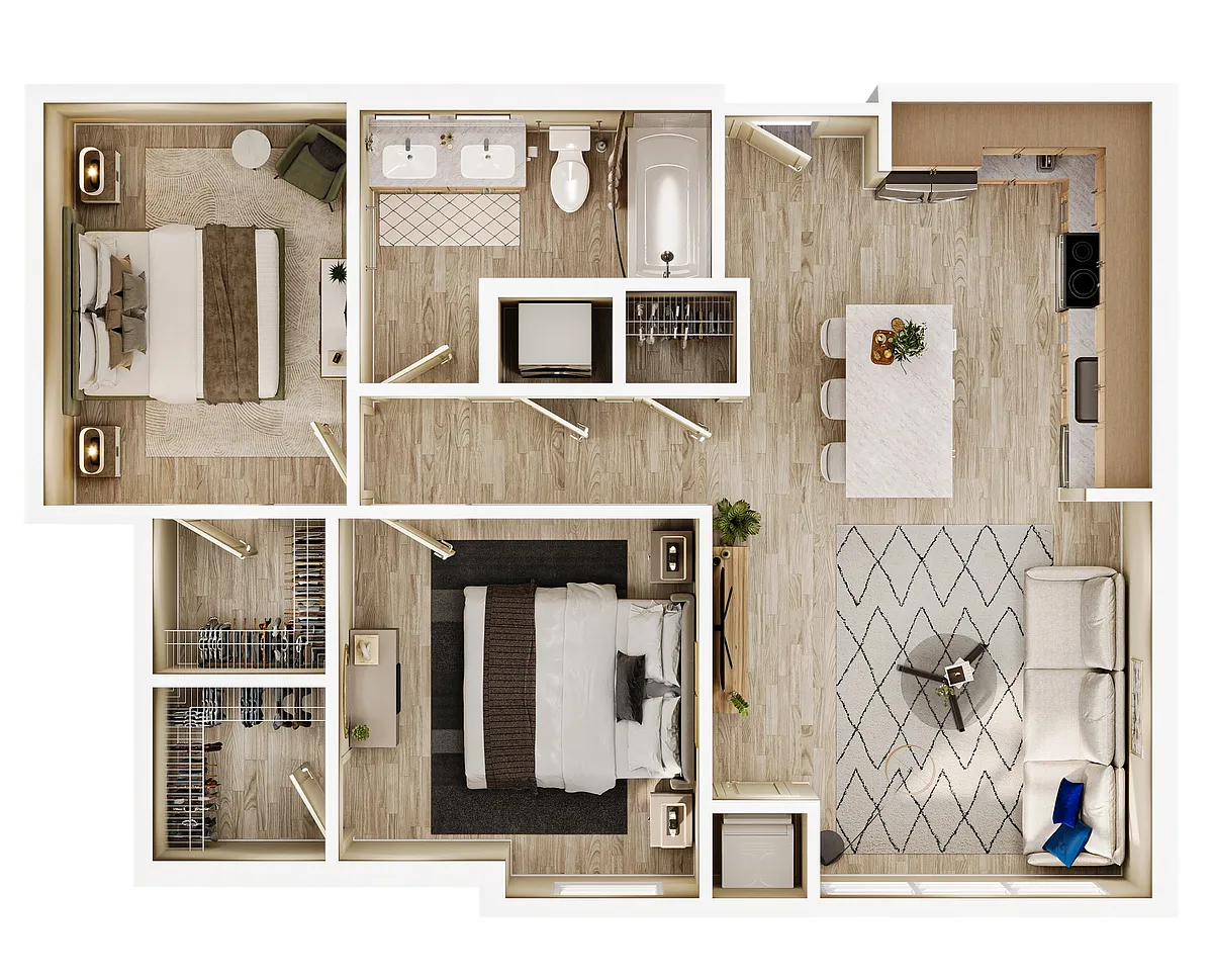 Floor plan North