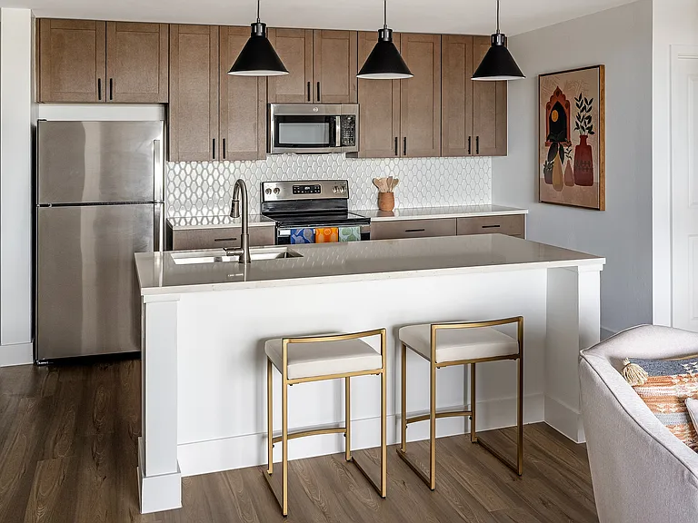 Experience culinary excellence in a kitchen designed for style and functionality.