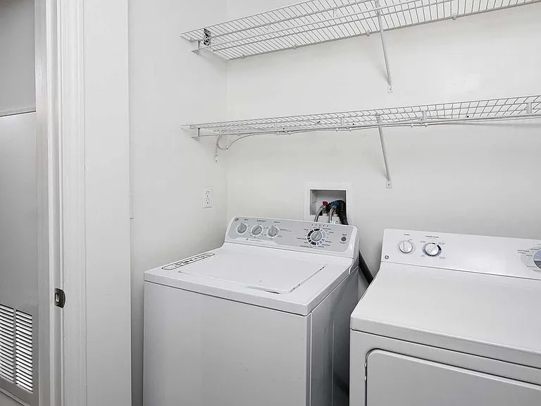 In-unit washer and dryer