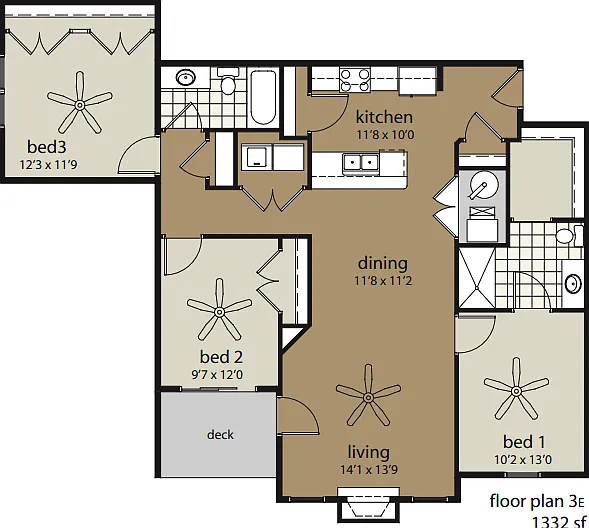 3E Bdrm- 6240 Bldg 3E Bdrm- 6240 Bldg