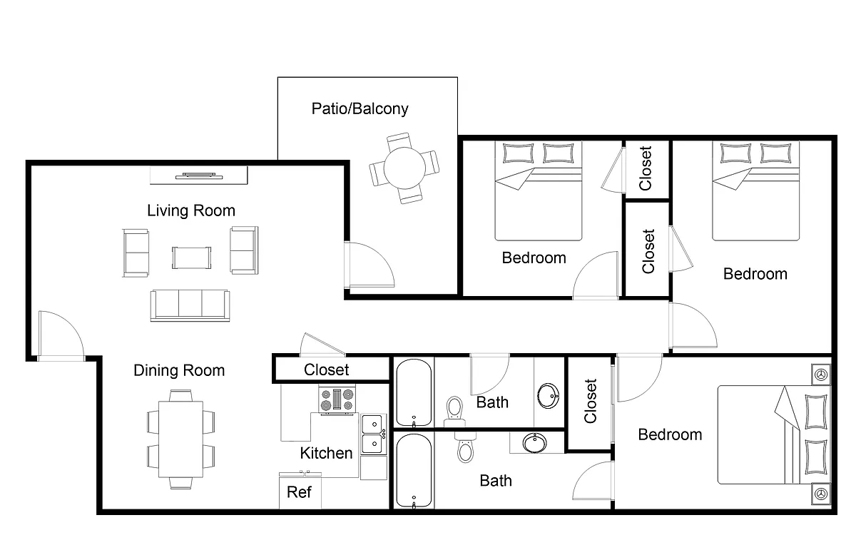 Floor plan Dogwood