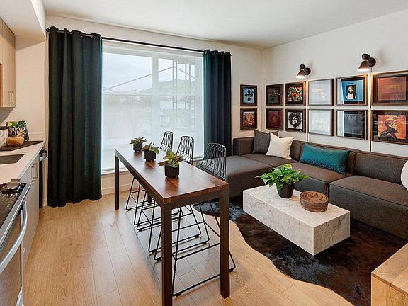 model home layout - living room