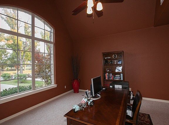 Large windows in study