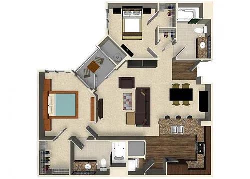 Floor plan B3A
