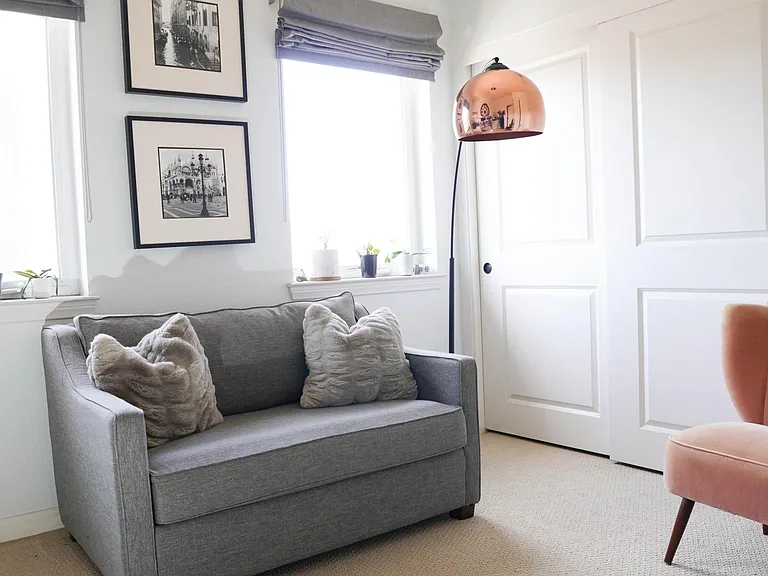 2nd floor office/bedroom with large closet
