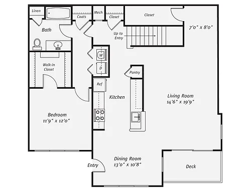 Floor plan A1D