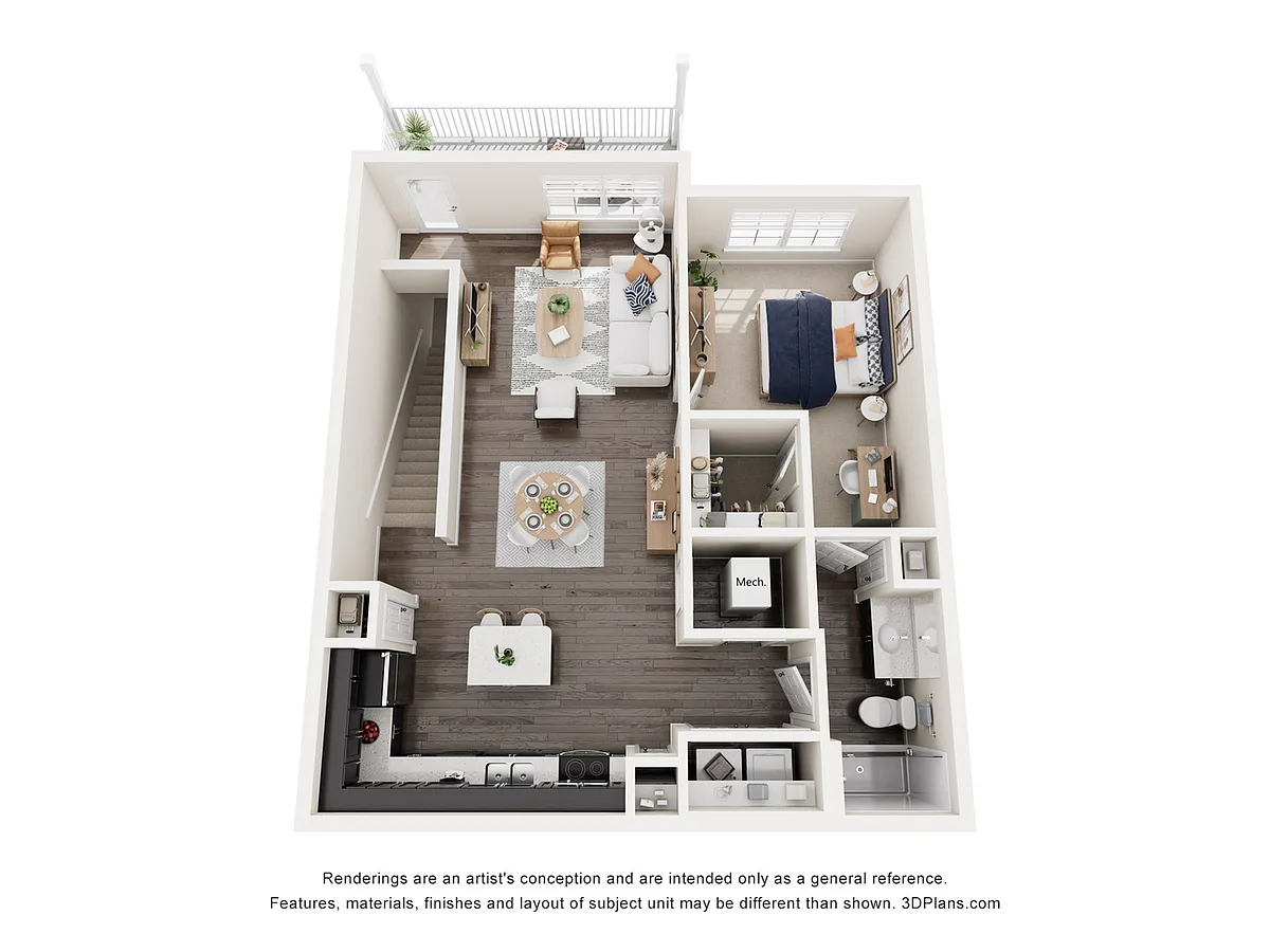 Floor plan The Watson