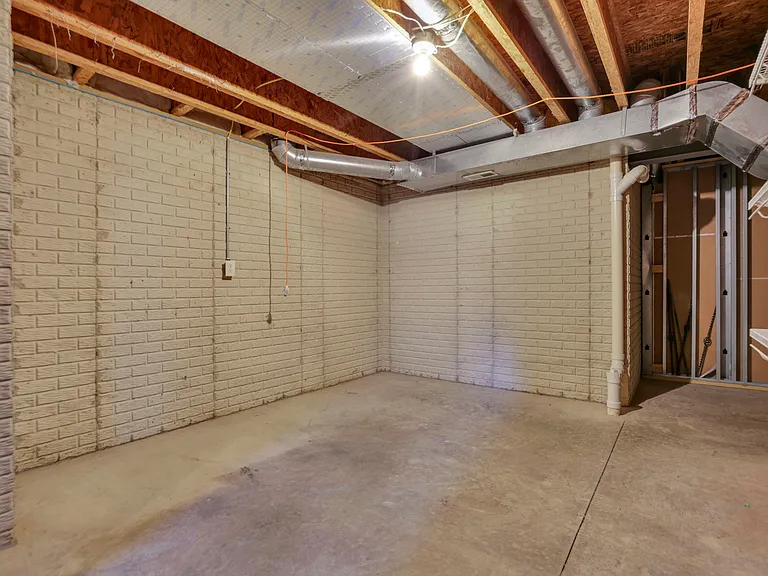 Basement storage