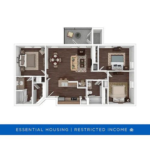 Floor plan C1 - 140