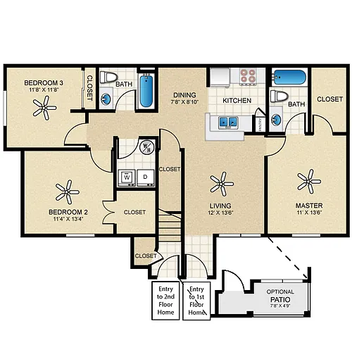 Floor plan C1