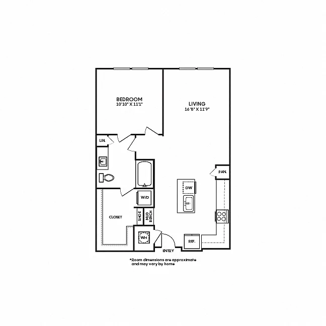 Floor plan A14