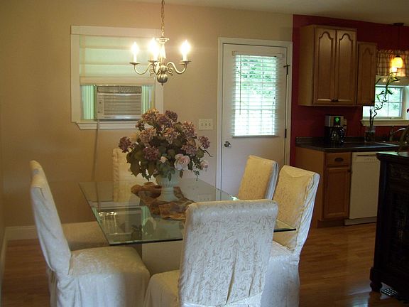 backdoor to deck and BBQ's