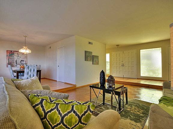 Large double door entry