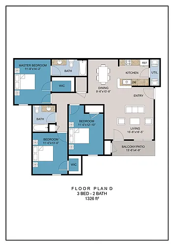 Floor plan D