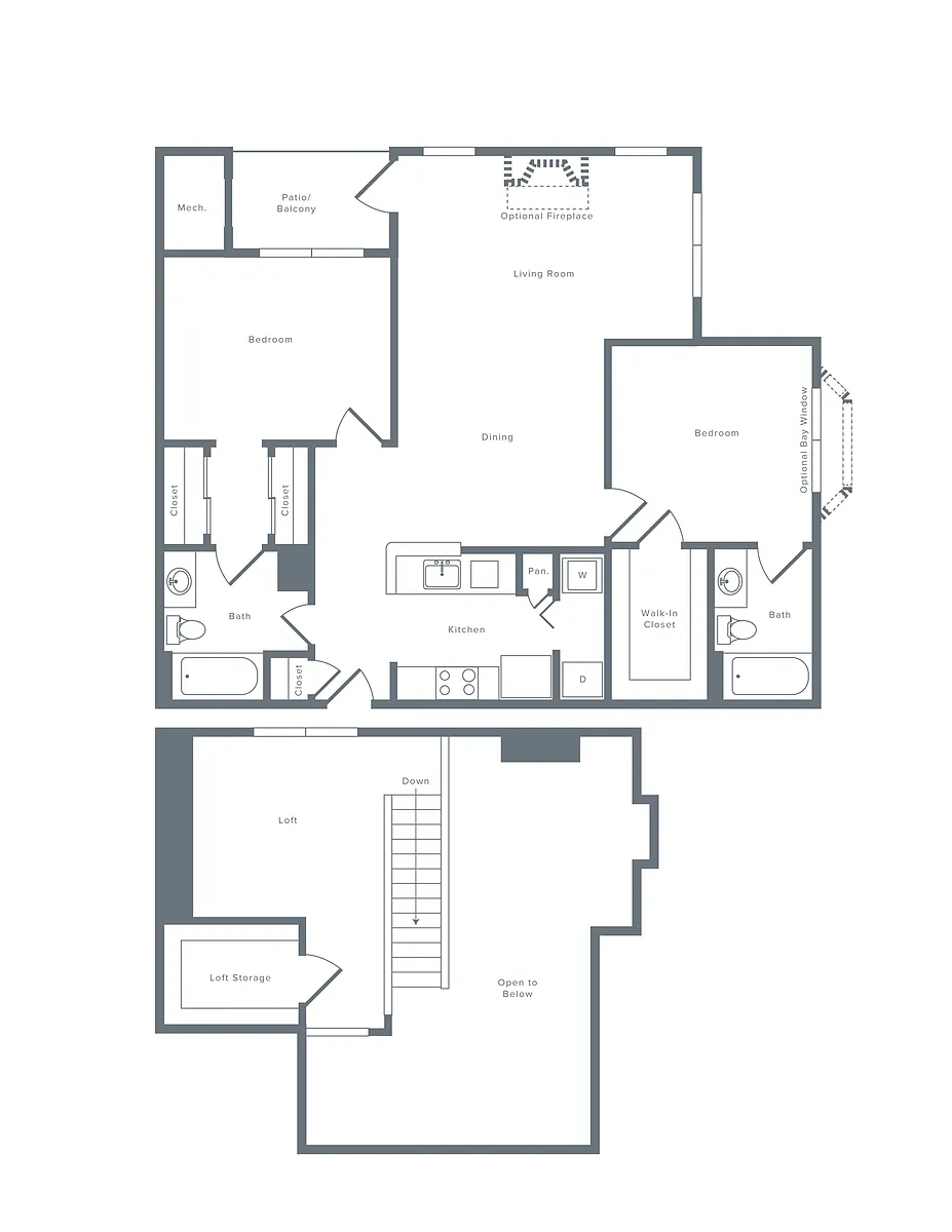 Floor plan B3