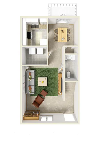 Floor plan Townhome