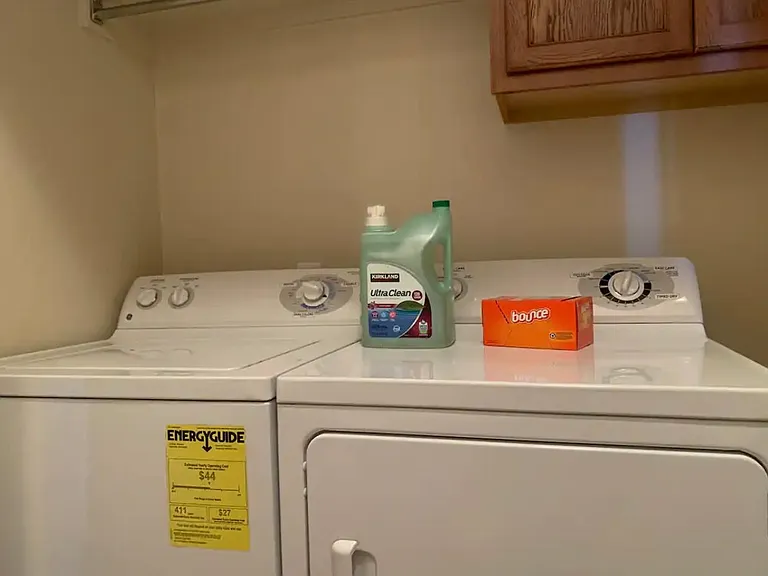 Washer and dryer