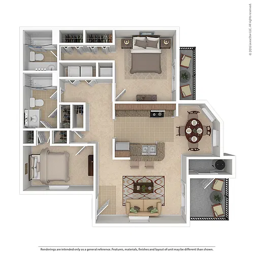 Floor plan Martello Premium Cherry