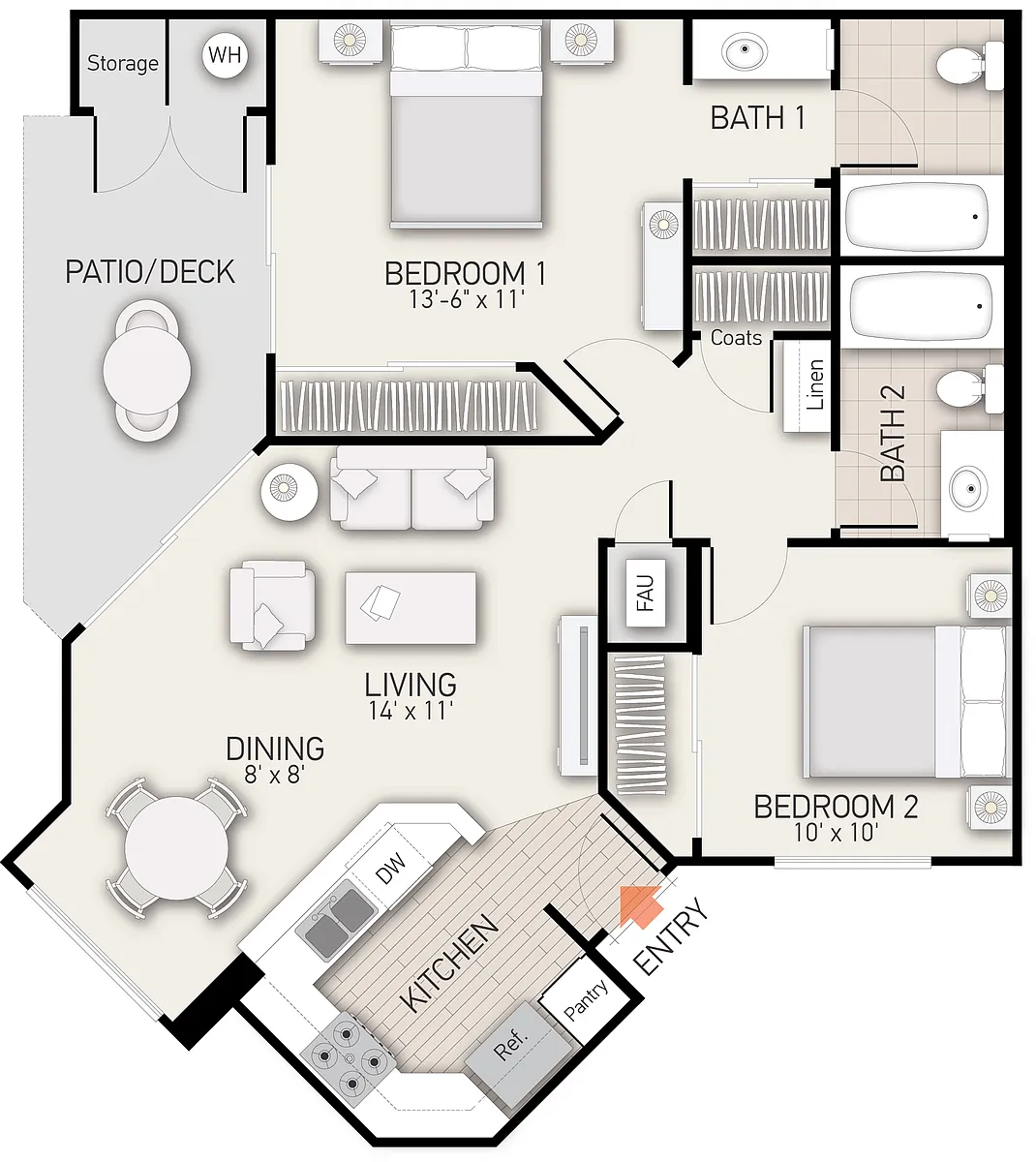 Floor plan Plan 1