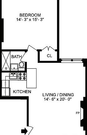 2nd image of 19 W 73rd St APT 1B