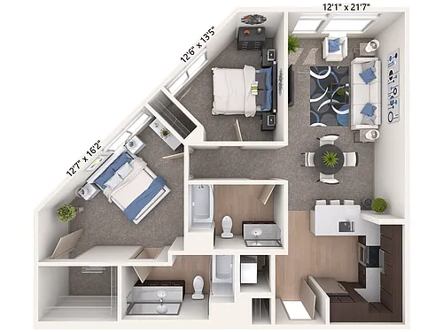 Floor plan B2-Esp