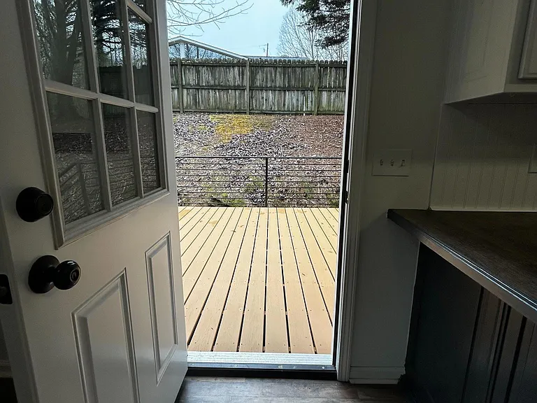 Dining Room/Backdoor