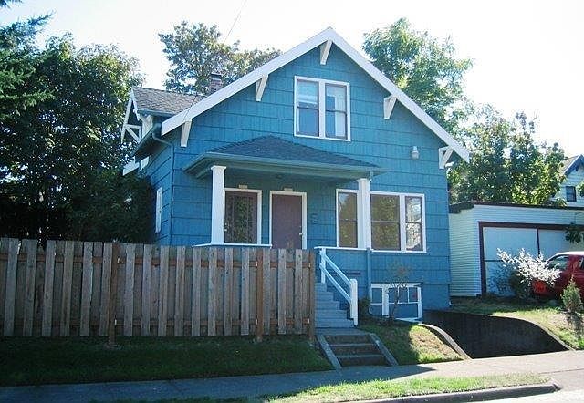 front of the house