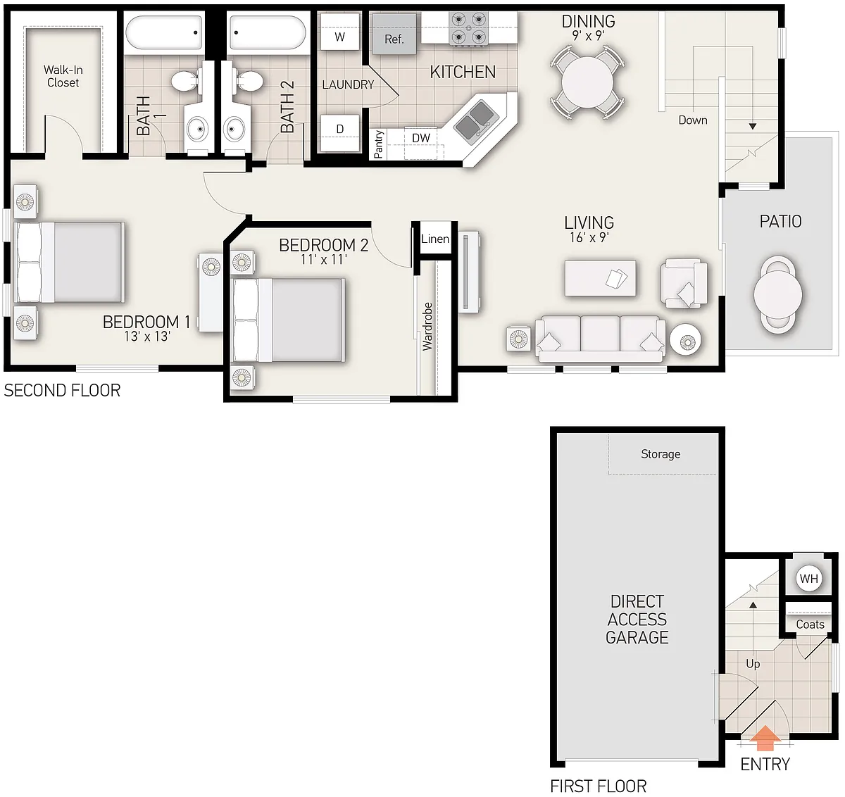 Floor plan Plan A