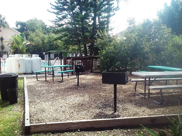 BBQ area