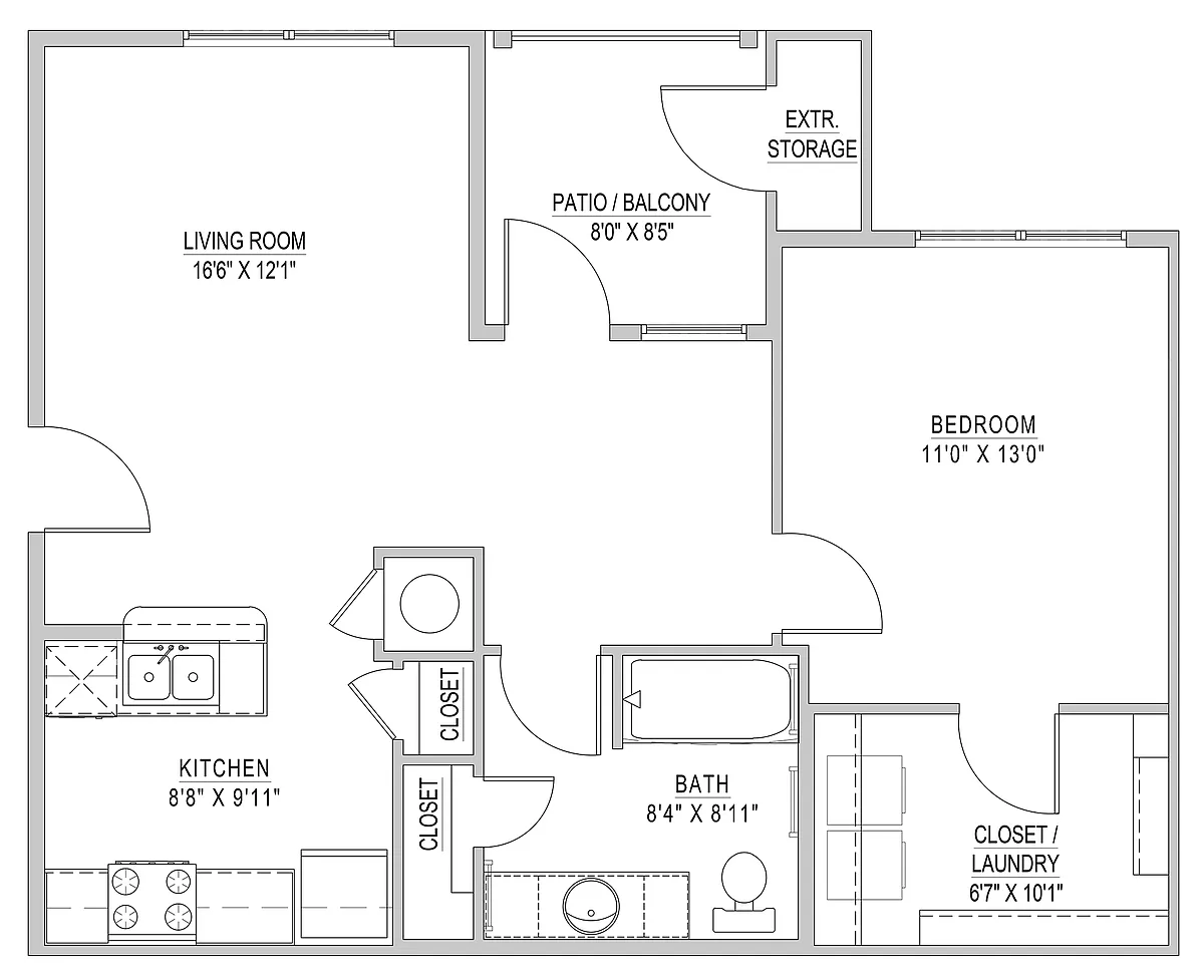 Floor plan 1/1