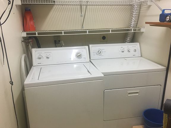 Washer and Dryer with pantry