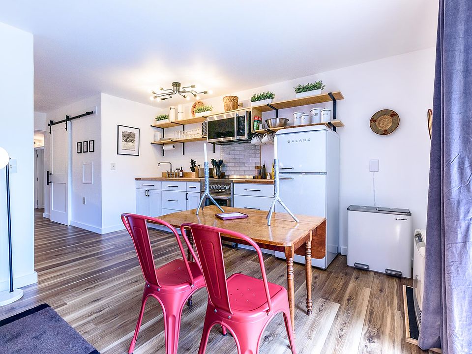 Dining and kitchen