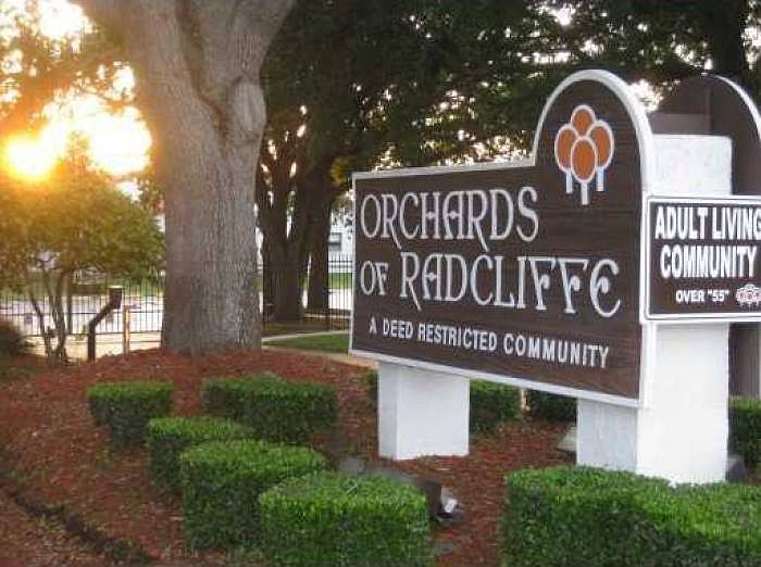 Gated front entrance
