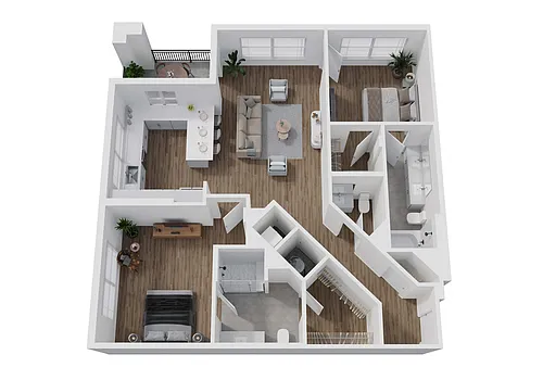 Floor plan 2C