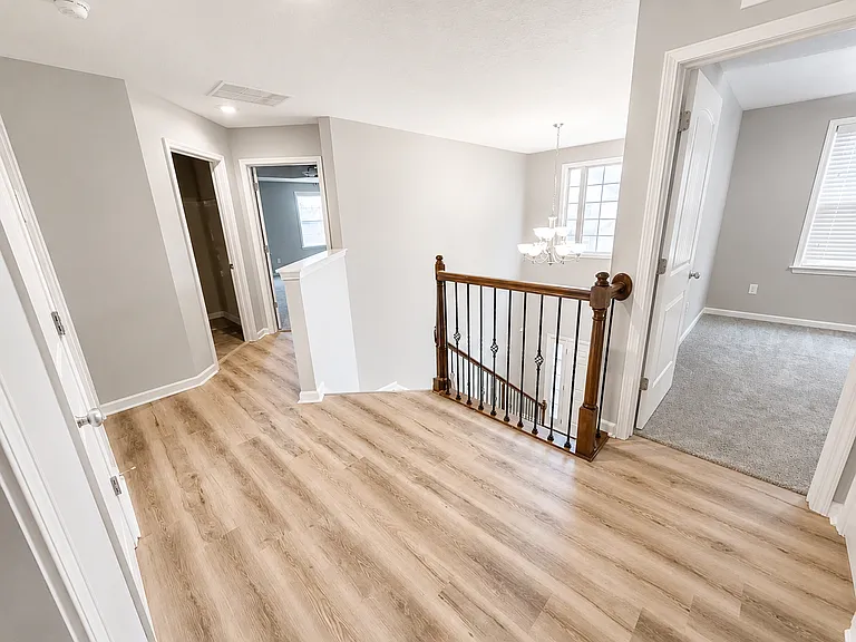 Upstairs hallway area