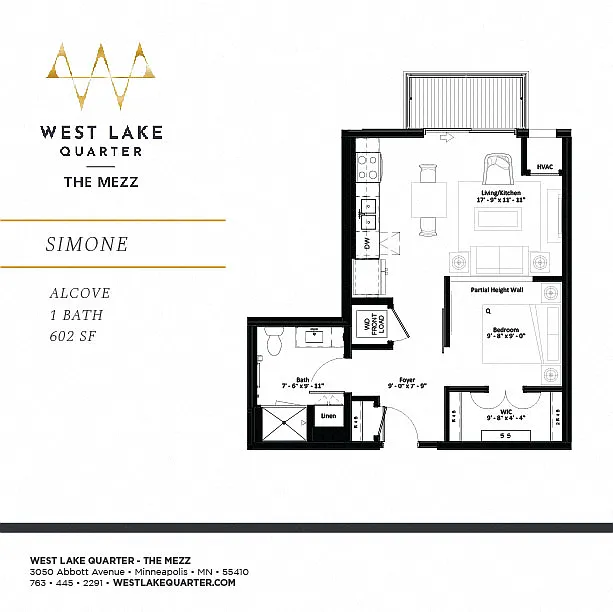 Floor plan Simone - ALCOVE
