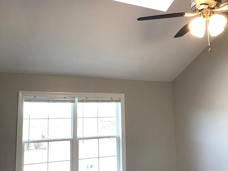 vault and skylight in Dining Area