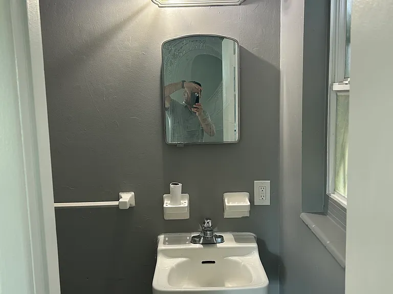 en-suite half bathroom
